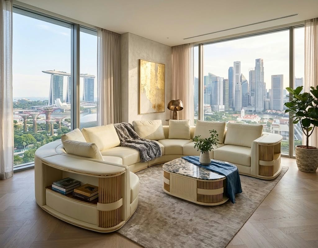The Prestige Curved Sofa