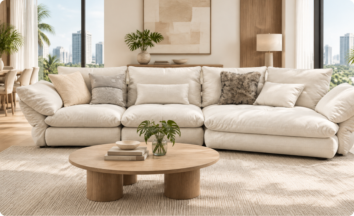 The Marshmallow Sofa
